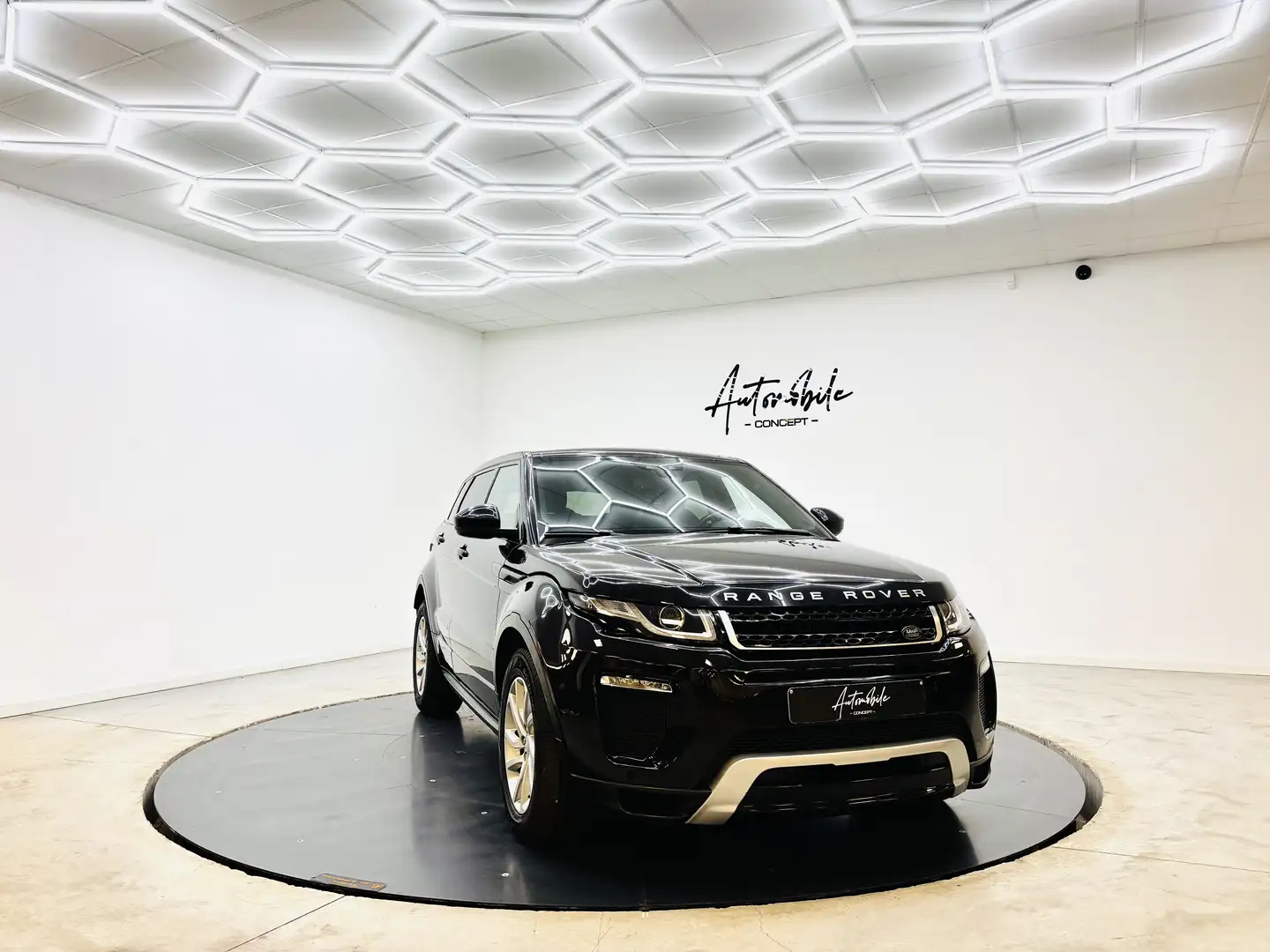 Land Rover Range Rover Evoque ✅1AN GARANTIE✅PANO✅EURO 6B✅CUIR✅REMORQUE Noir - 2