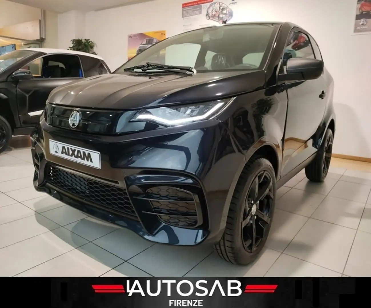 Aixam City Sport Ambition Pelle Android Auto Apple Car Nero - 1