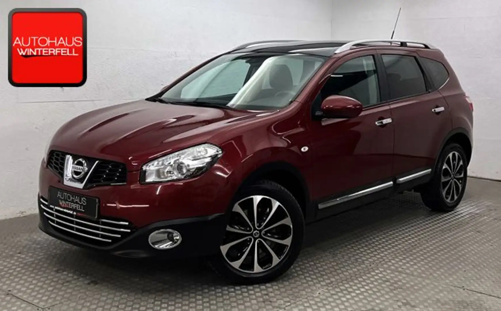Nissan Qashqai+2 Qashqai+2 Acenta 4X4 7SITZ+PANO+KAMERA+NAVI+KLIM Rood - 1
