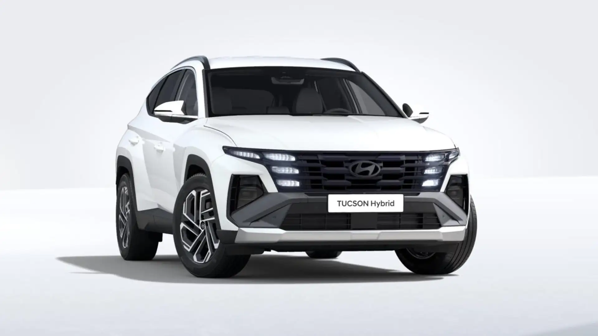 Hyundai TUCSON Prime "Gewerbe" HEV 215PS AT Weiss 2WD Digital Key Weiß - 2