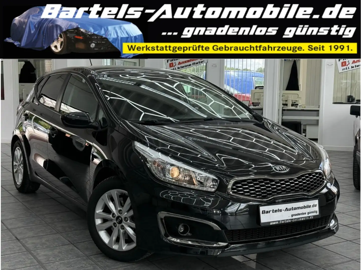 Kia Ceed / cee'd Edition 7, Klima, Sitz & Lenkradheizung Schwarz - 1
