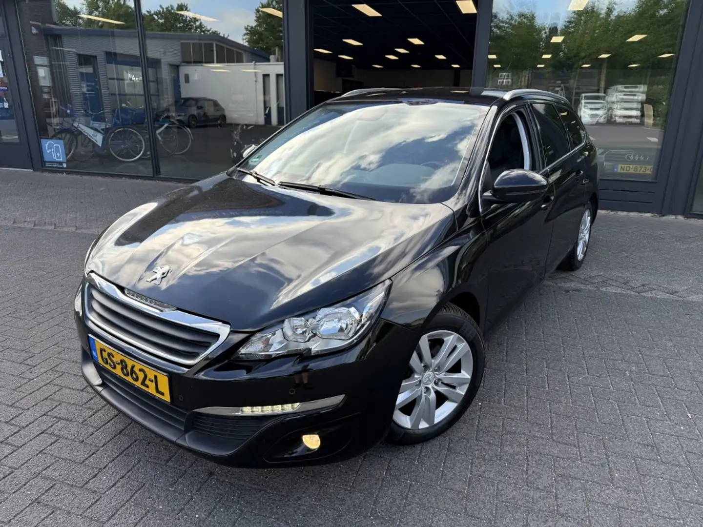 Peugeot 308 SW 1.6 BlueHDI BL Ex.P. Zwart - 1