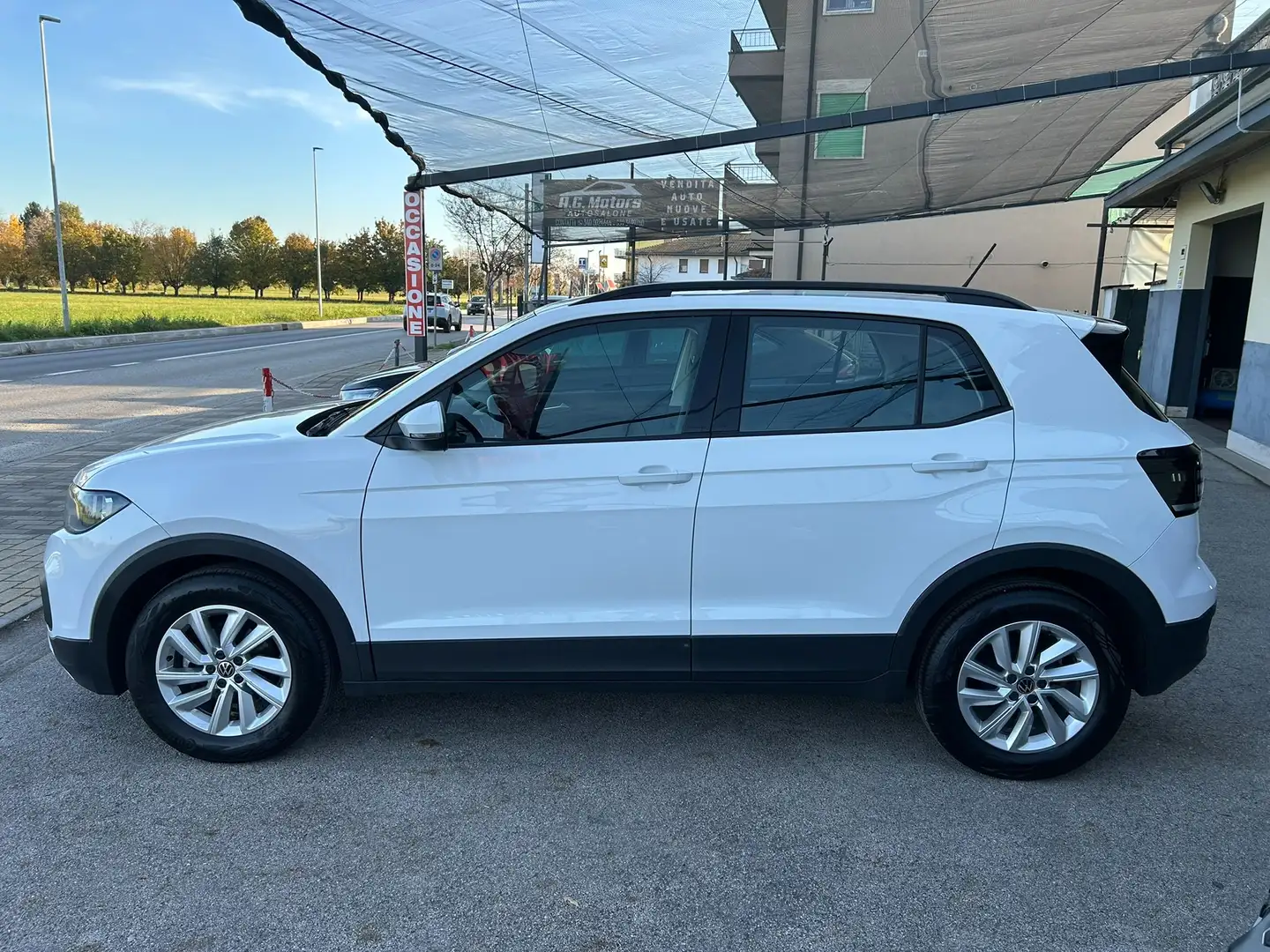 Volkswagen T-Cross 1.0 TSI 95CV Life - OK NEOPATENTATI Bianco - 2