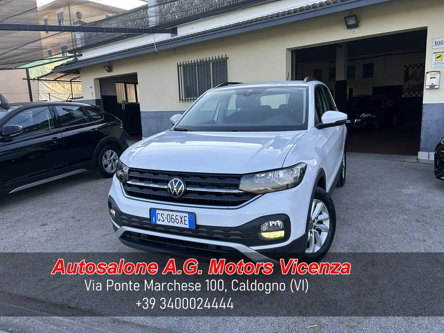 Volkswagen T-Cross 1.0 TSI 95CV Life - OK NEOPATENTATI Bianco - 1