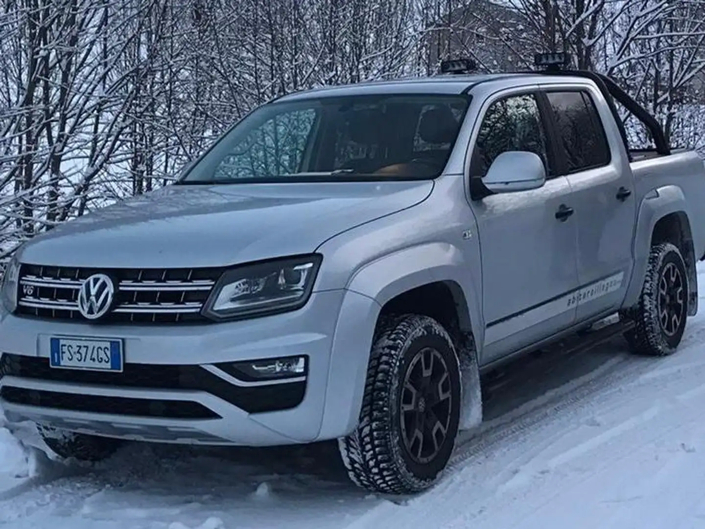 Volkswagen Amarok Amarok DC 3.0 V6 tdi Canyon 4motion 204cv auto Argento - 1