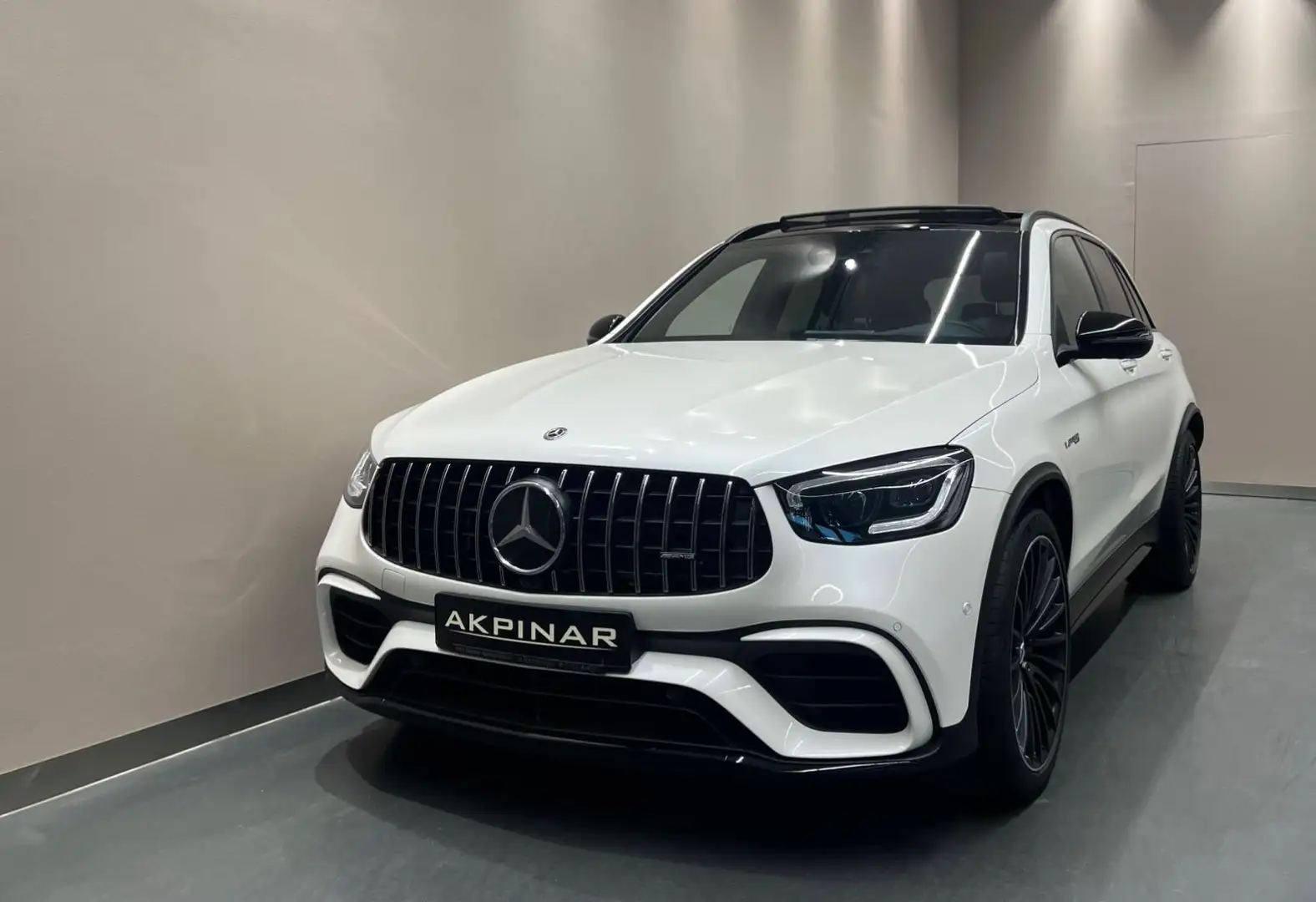 Mercedes-Benz GLC 63 AMG GLC63 AMG 4M *NIGHT*PANO*CARBON*BURM*HD-U*360°* Blanc - 2