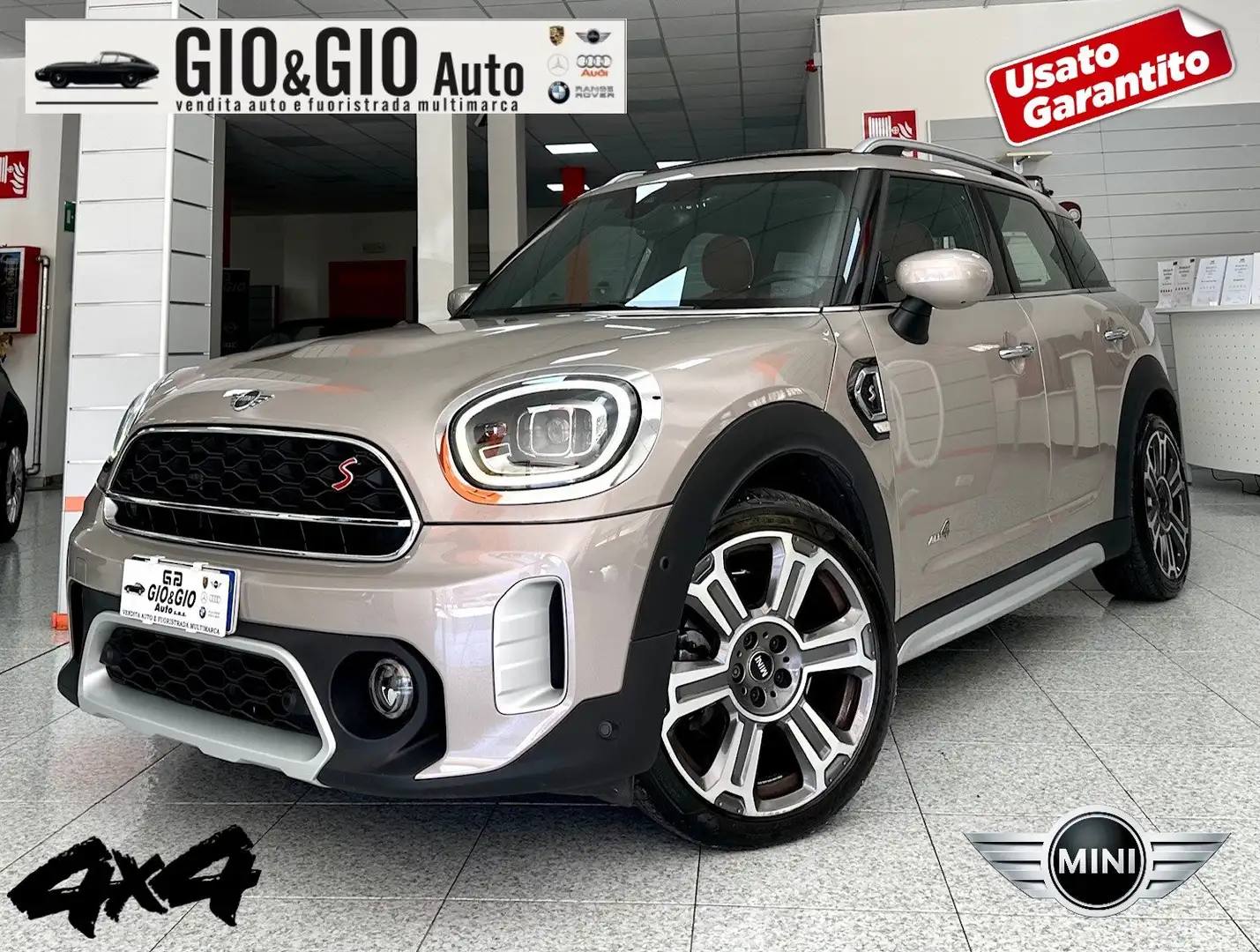 MINI Cooper SD Countryman Mini Countryman 2.0 Cooper SD All4 all4 auto Grigio - 1