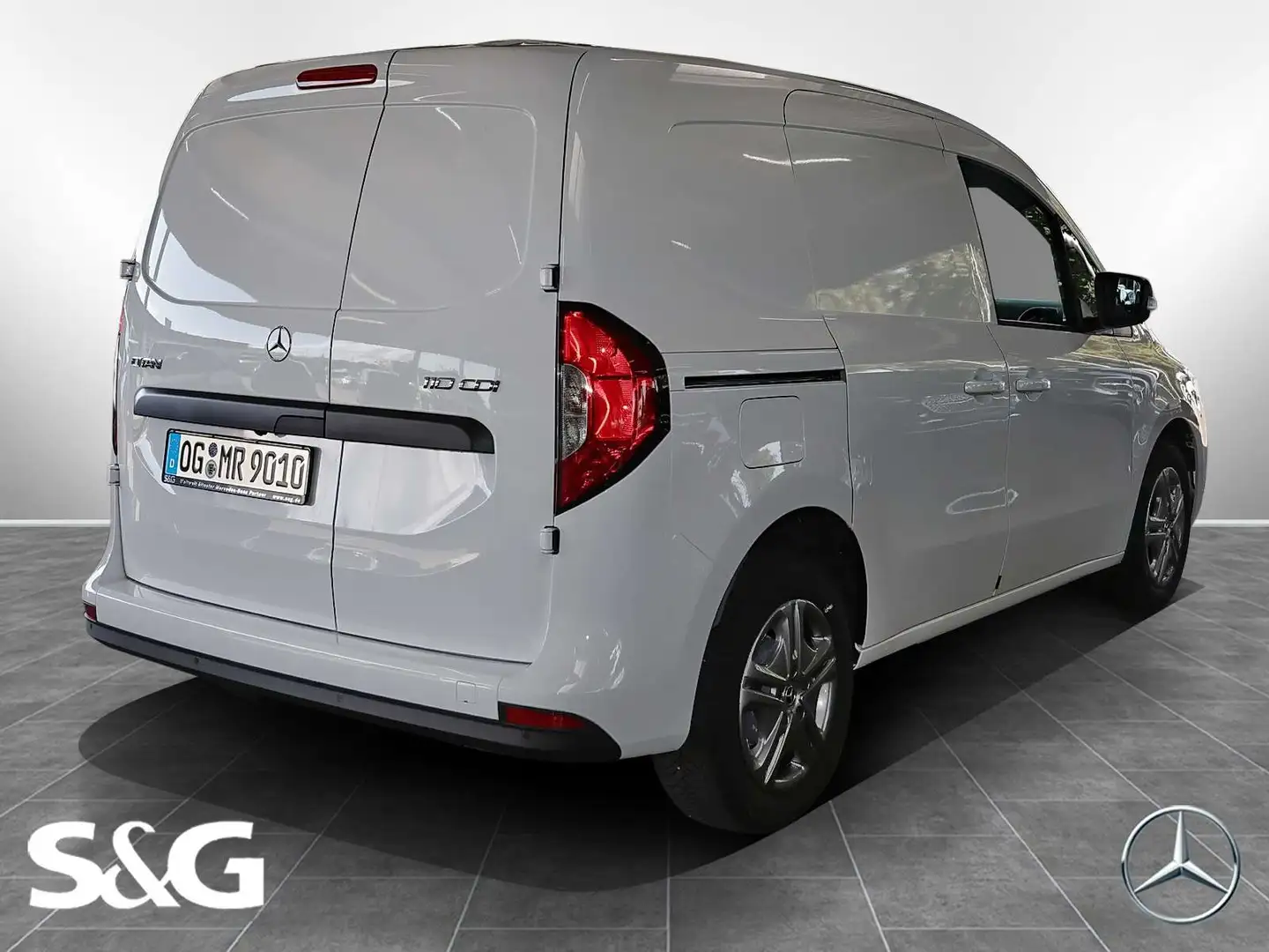 Mercedes-Benz Citan 110 CDI Kasten PRO MBUX+DAB+Totwink+RüKam Weiß - 2