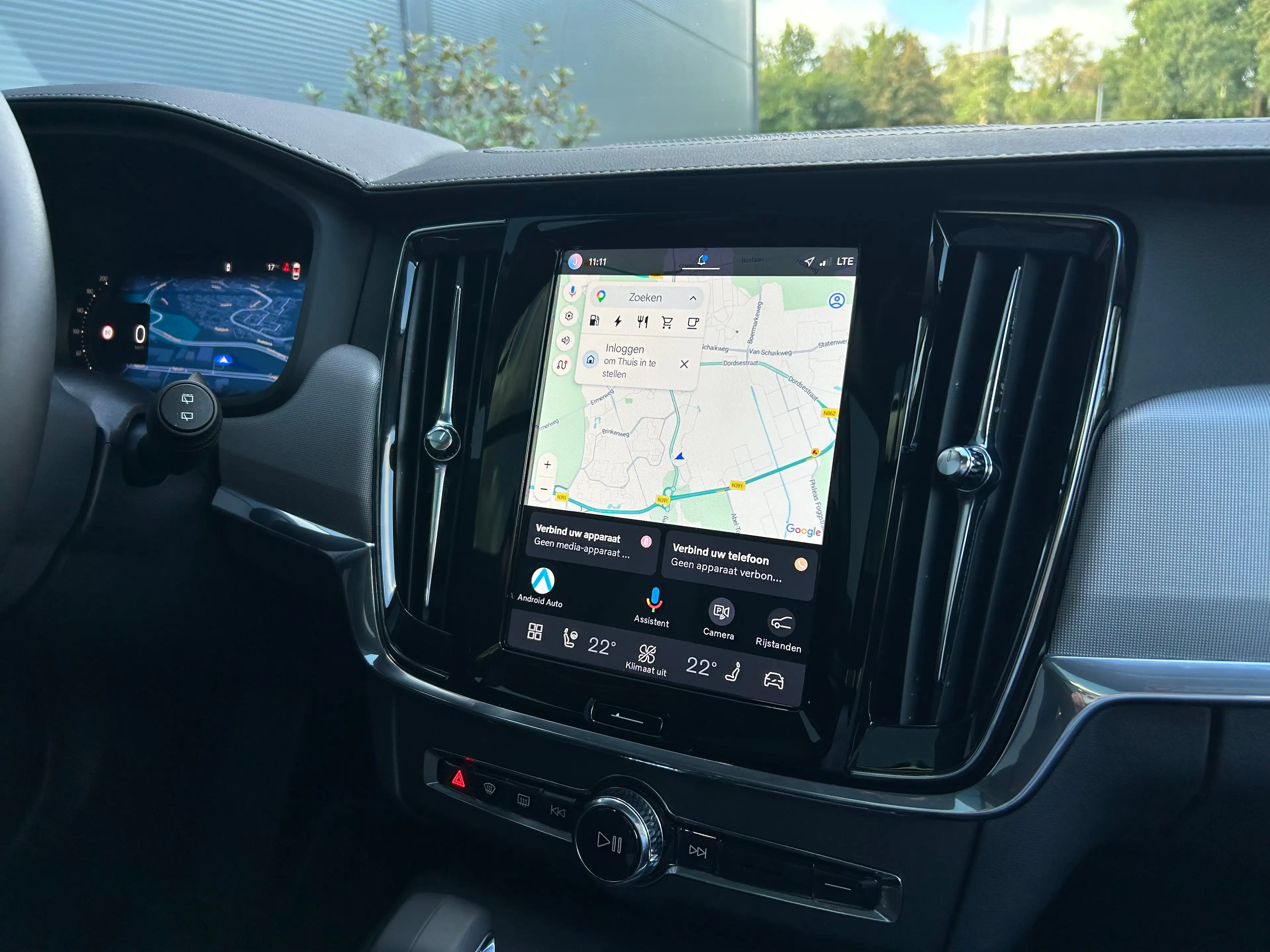 Volvo V90 2.0 T8 Plug-in hybrid AWD Ultra Dark | Luchtvering — photo 29