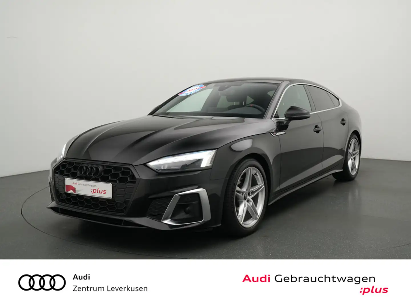 Audi A5 Sportback S line S-TRON AHK MATRIX PANO B& Noir - 1