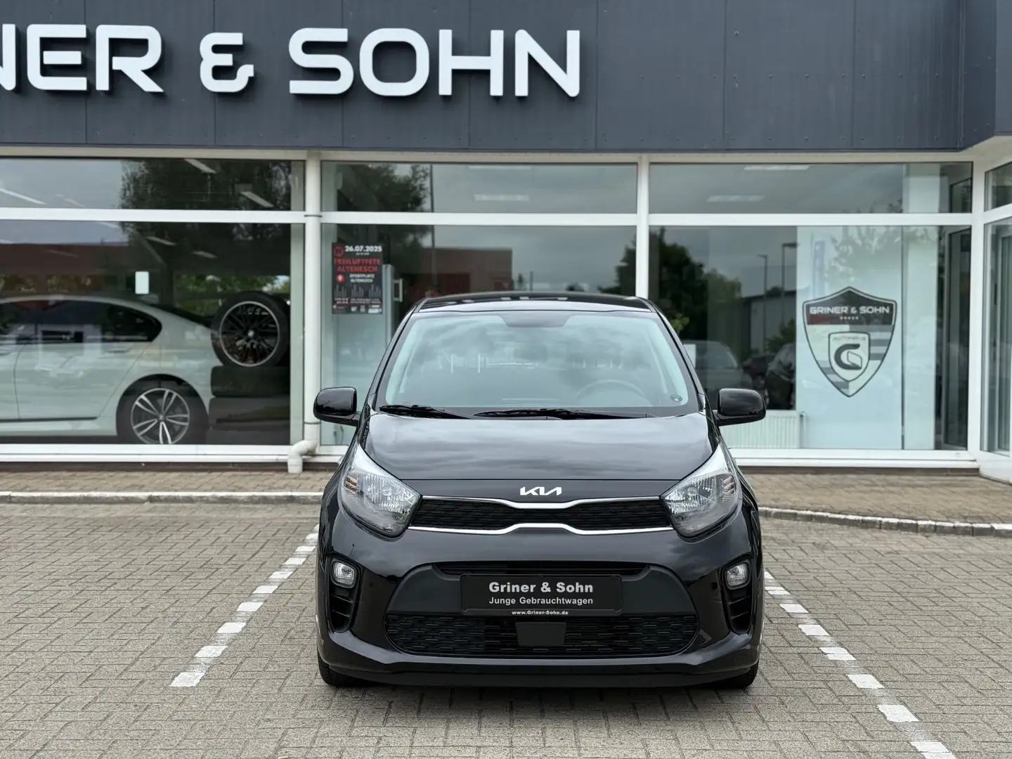 Kia Picanto Edition 7,Sitzheizung+Lenkrad,PDC.3,49% Schwarz - 2