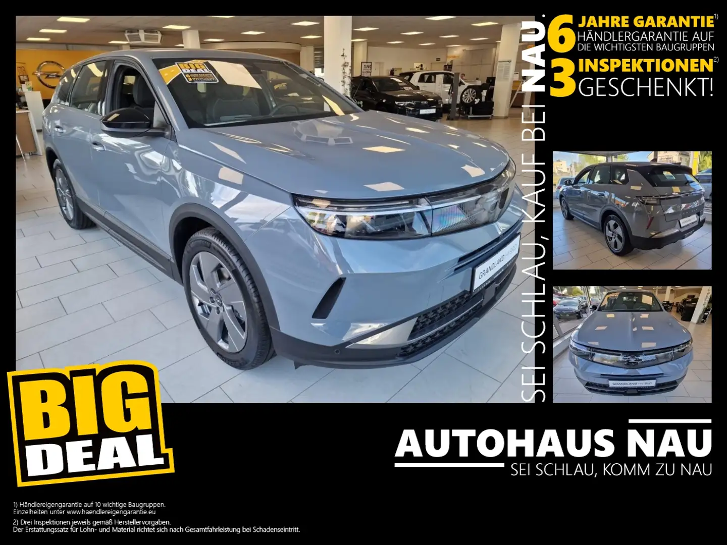 Opel Grandland Mild Hybrid Anhägerkupplung! Grau - 1