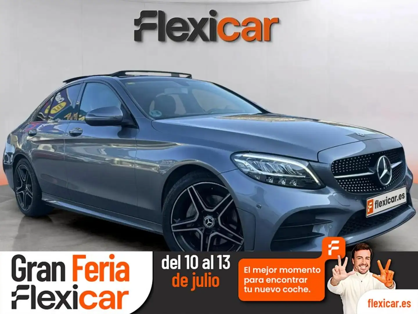 Mercedes-Benz C 200 d Gris - 1