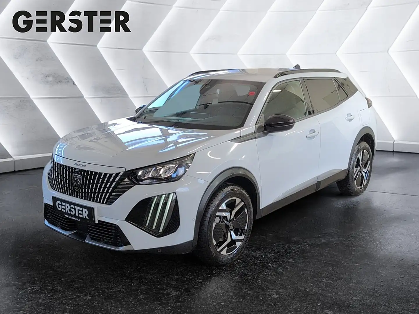 Peugeot 2008 PureTech 100 S&S Style 6-Gang-Manuell Weiß - 1