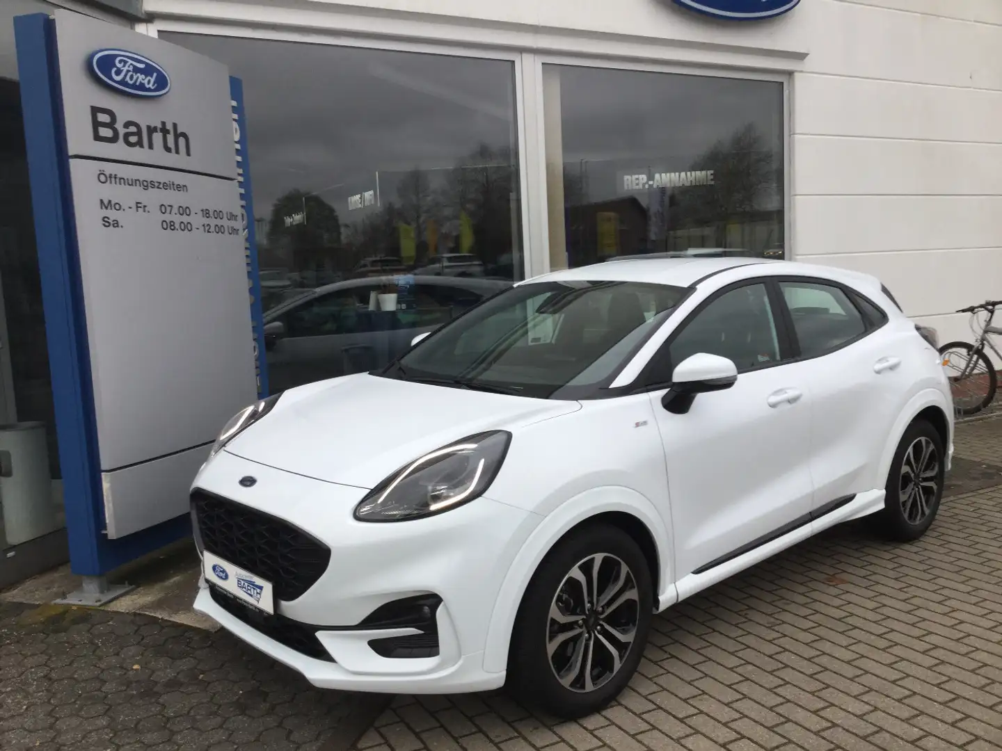 Ford Puma 1.0 EcoBoost ST-Linie ST-Line ACC KeyLess Wit - 2