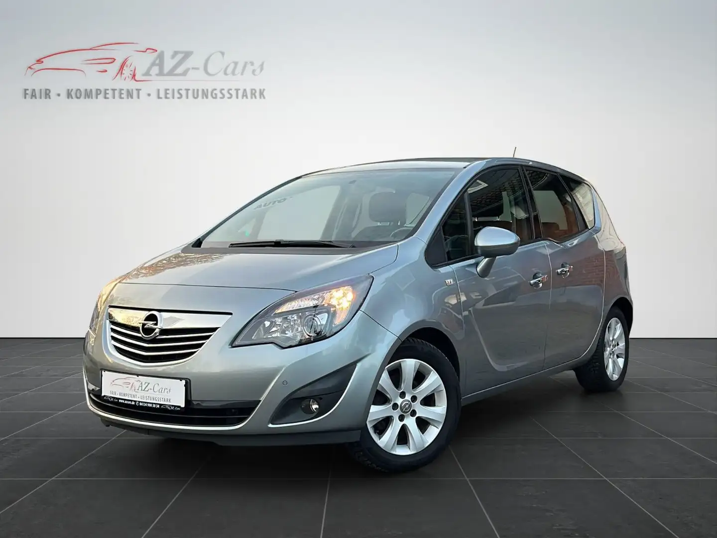 Opel Meriva B Innovation*LPG*1.HAND*KLIMA*TEMPO*SHZ* Silber - 2