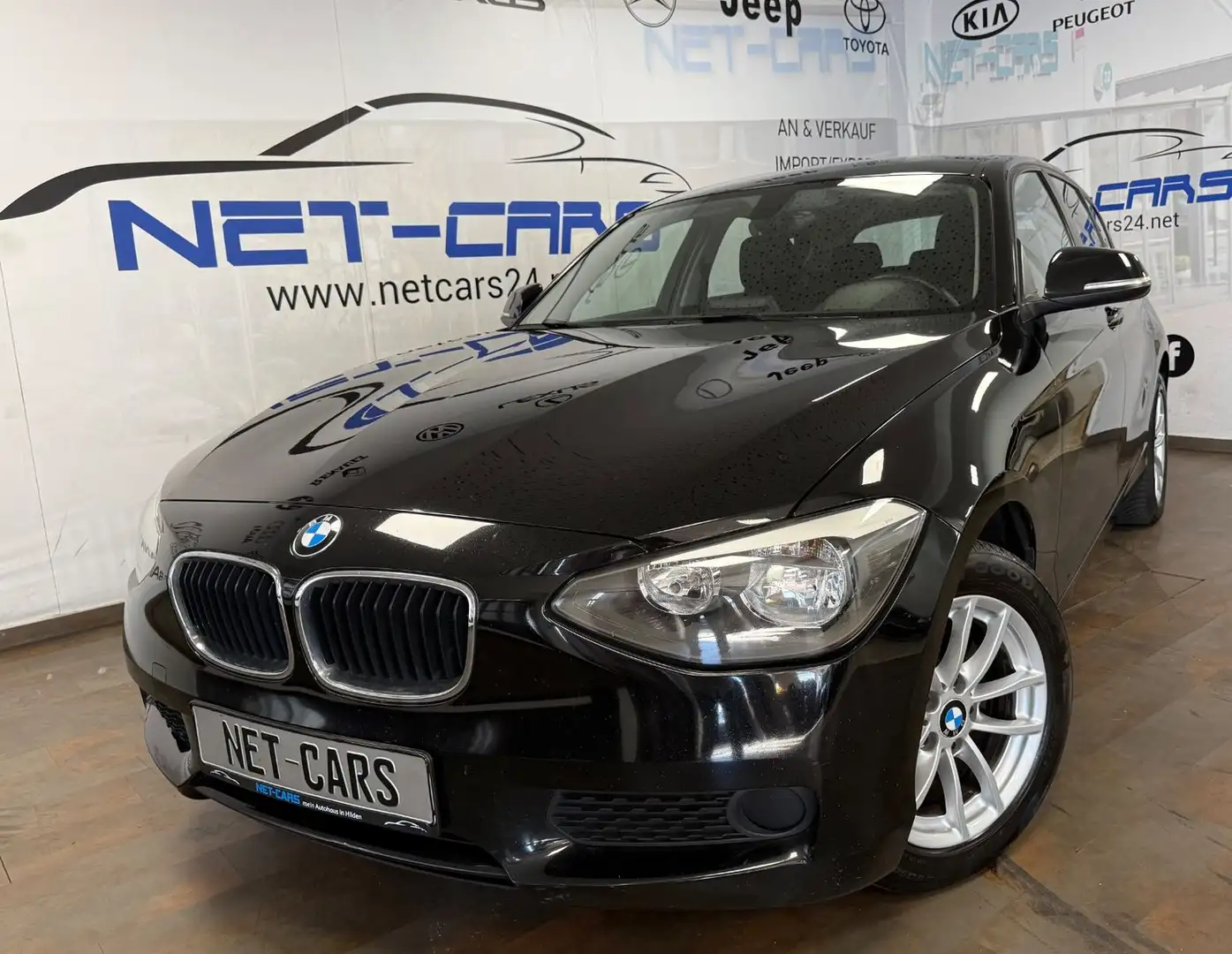 BMW 114 i F20 Edition Klima*Display bleutooth*PDC* Schwarz - 1