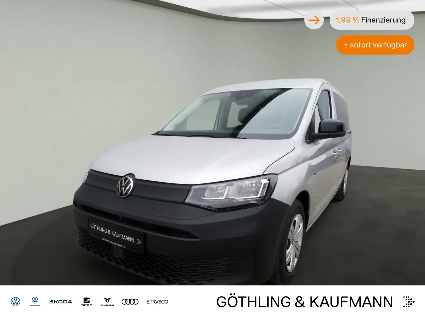 Volkswagen Caddy Maxi 7-Sitzer 2,0 l 90 kW TDI EU6 SCR Fron Silber - 1