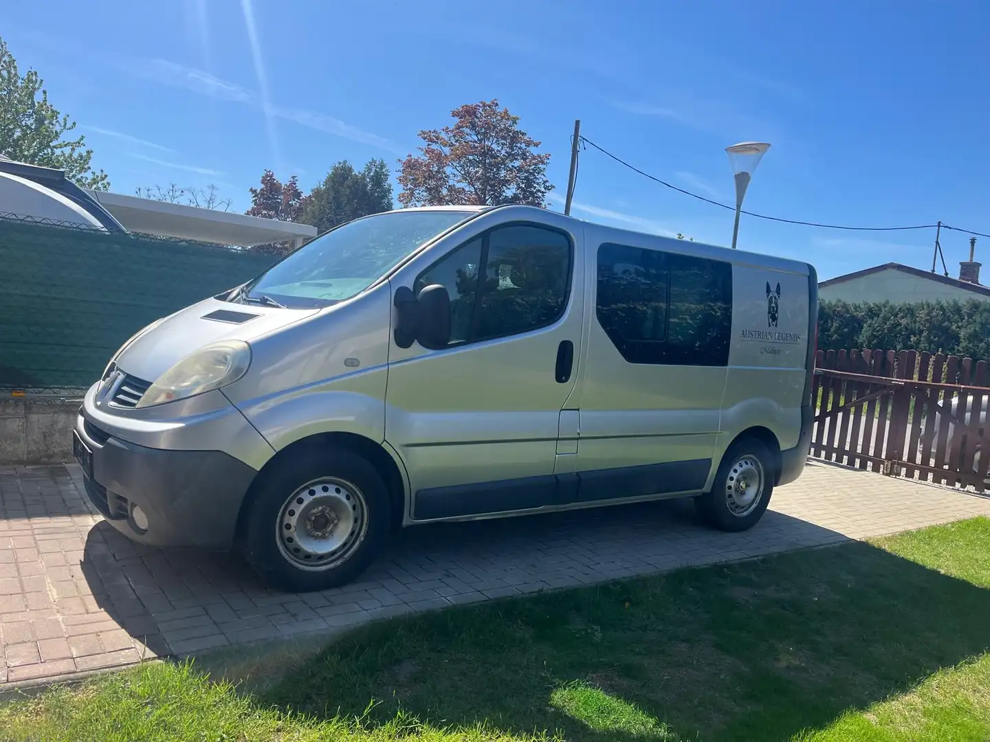 Renault Trafic II FL-DK Silber - 1