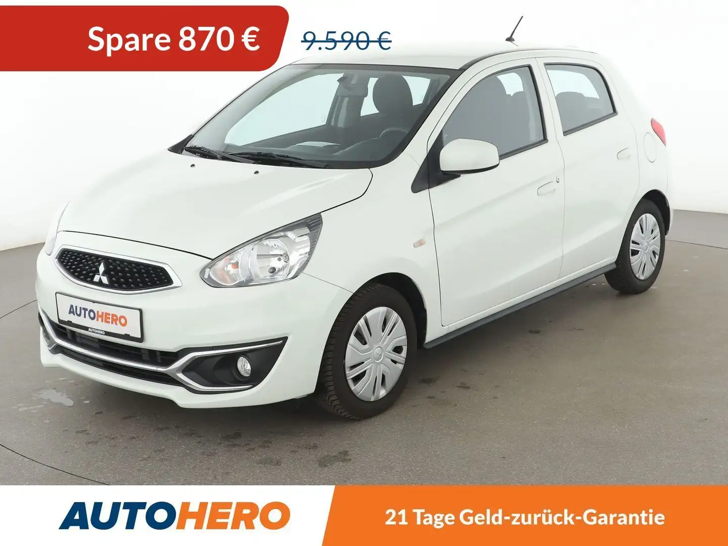 Mitsubishi Space Star 1.0 Basis *KLIMA*GARANTIE* Weiß - 1