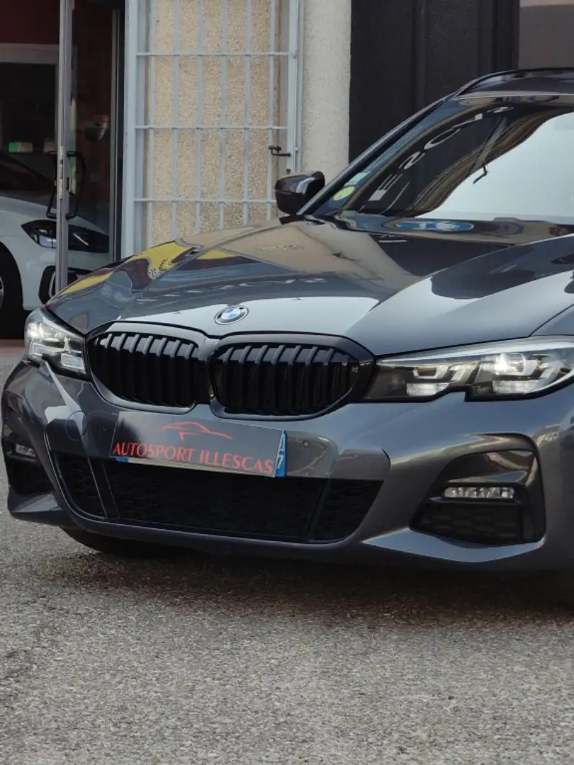 BMW 320 320dA Touring Gris - 2