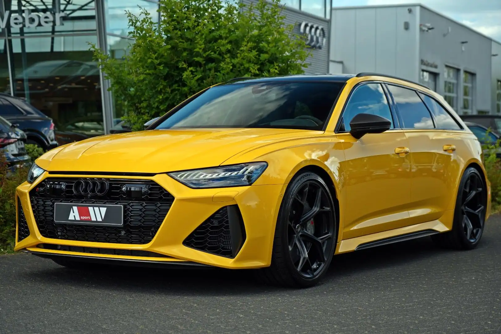 Audi RS6 PERF FULL EXCLSUIVE B&O ADV KERAMIK 305 CARB Jaune - 2