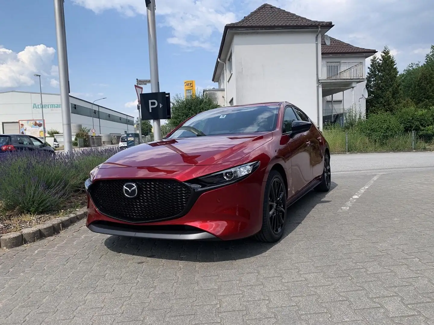 Mazda 3 SKYACTIV-X 2.0 M Hybrid 6GS AL-HOMURA PRE-P Rot - 1