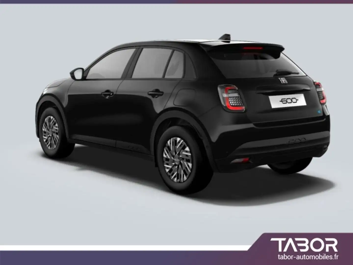 Fiat 600 600e RED LED PDC reg CarPlay 11kWOBC BT Noir - 2