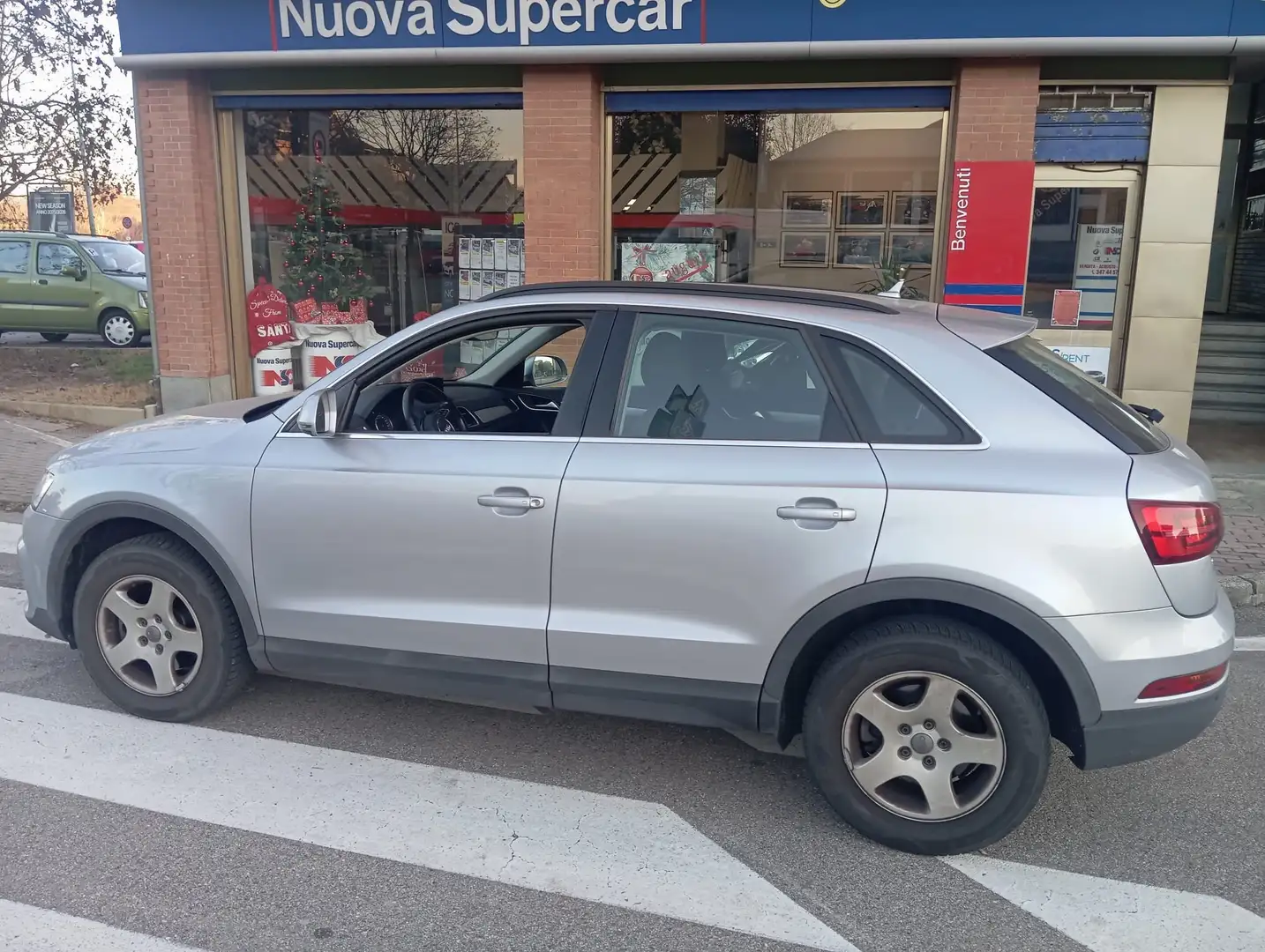 Audi Q3 Q3 2.0 tdi 150cv Silber - 1