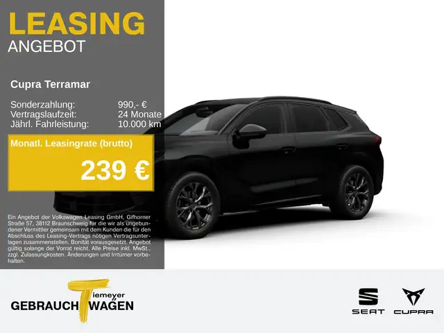2026 Cupra Terramar in Black for sale