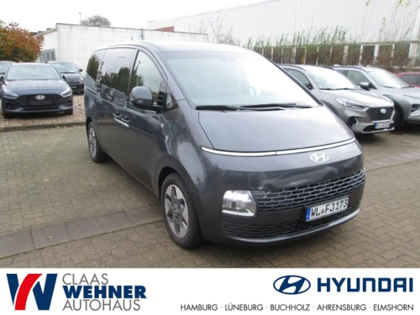 Hyundai STARIA Prime 2WD 2.2 CRDi EU6d 9 Sitzer LED Apple Car And Grau - 1