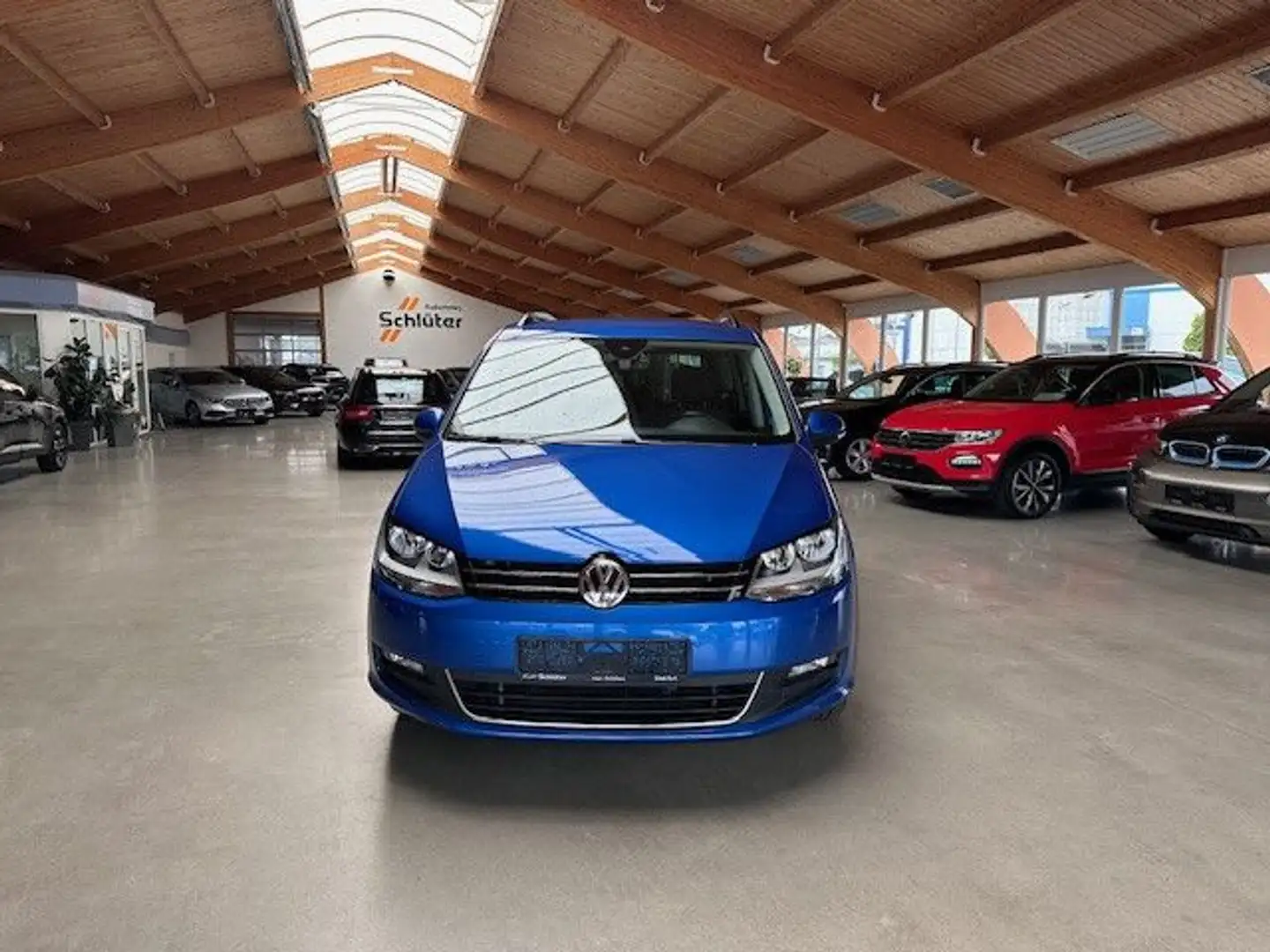 Volkswagen Sharan 1.4 TSI Comfortline AHK Blau - 2