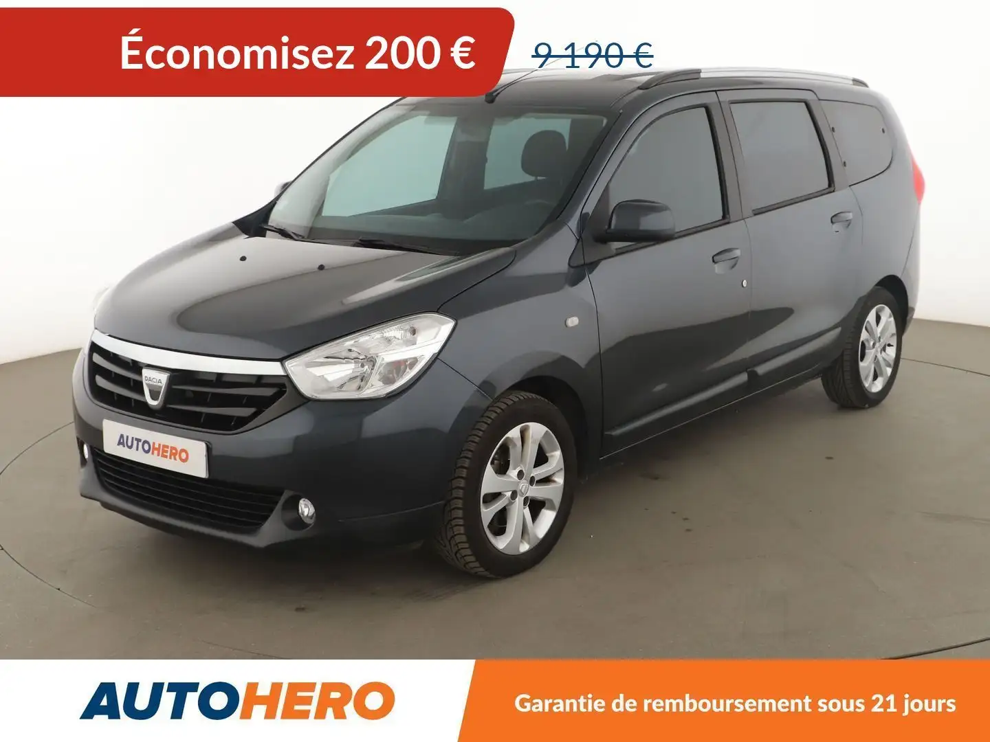 Dacia Lodgy 1.2 TCe Black Line Gris - 1