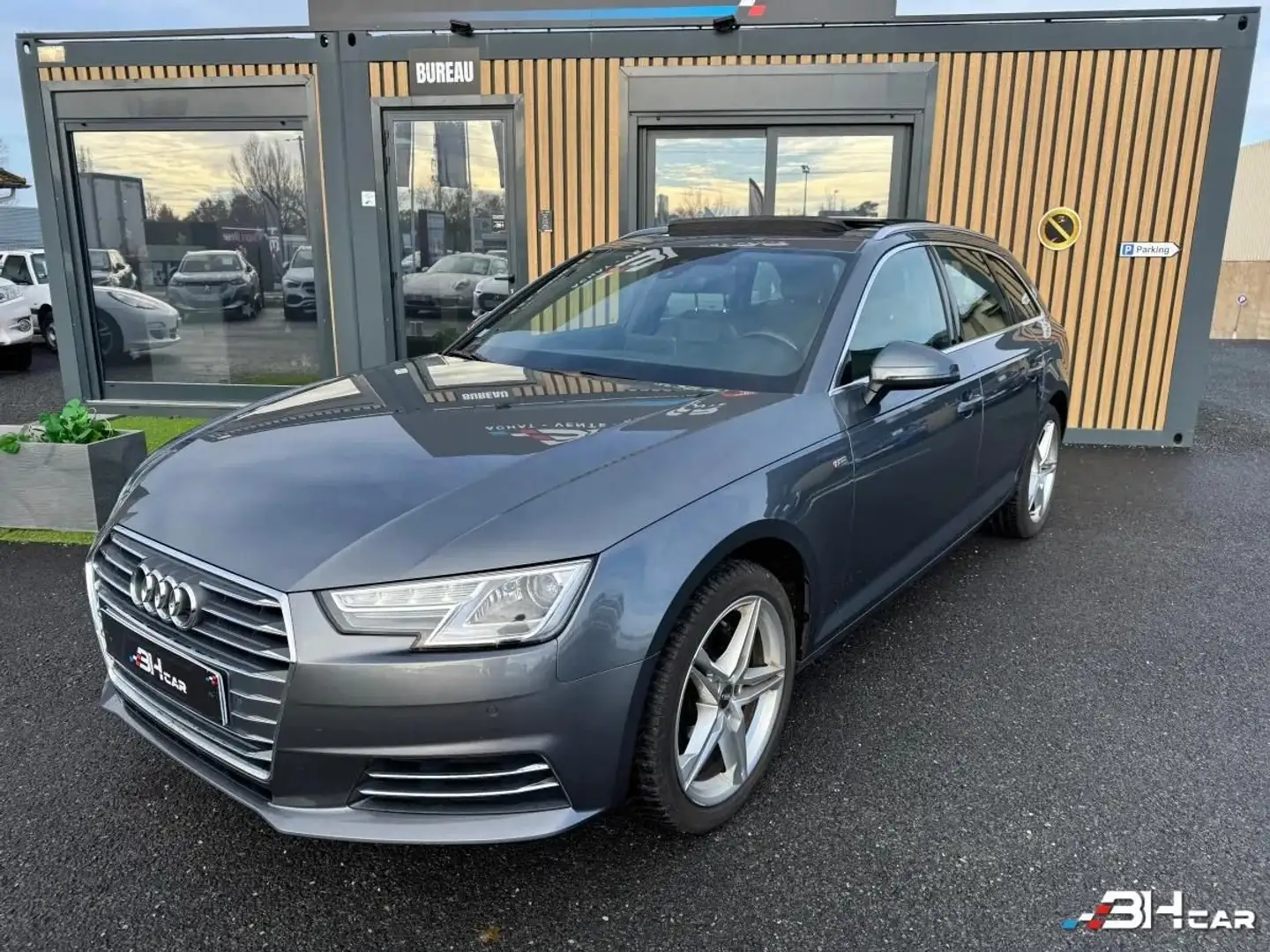 Audi A4 Avant 2.0 TDI 150ch S LINE S TRONIC 7 Gris - 2