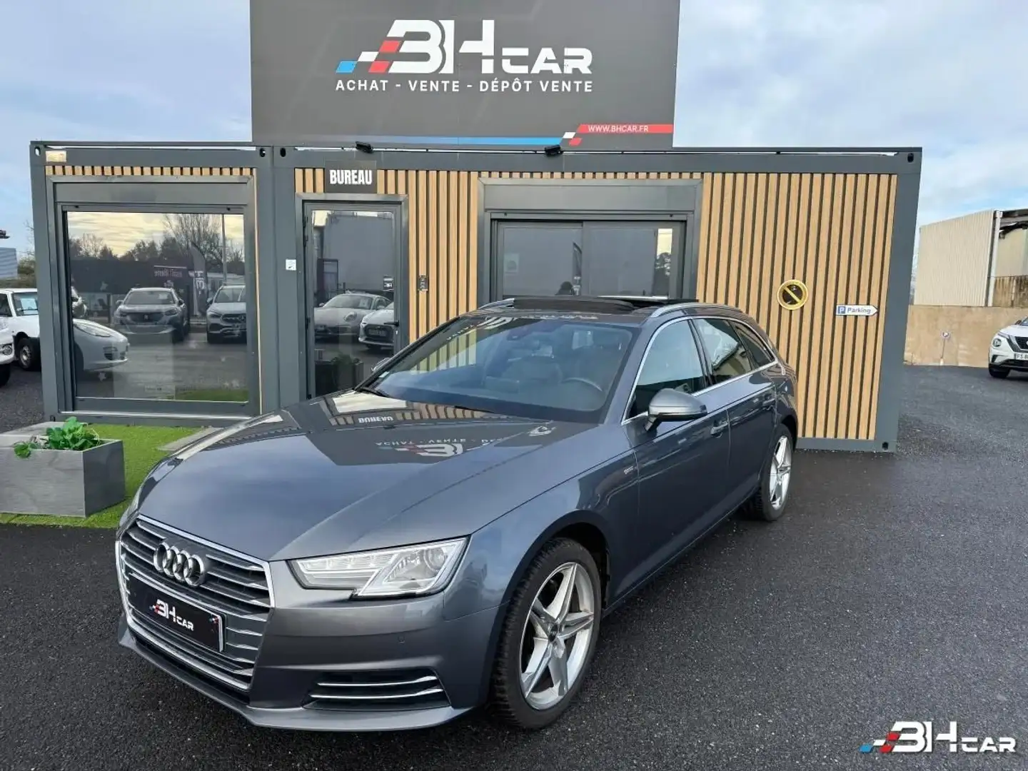 Audi A4 Avant 2.0 TDI 150ch S LINE S TRONIC 7 Gris - 1