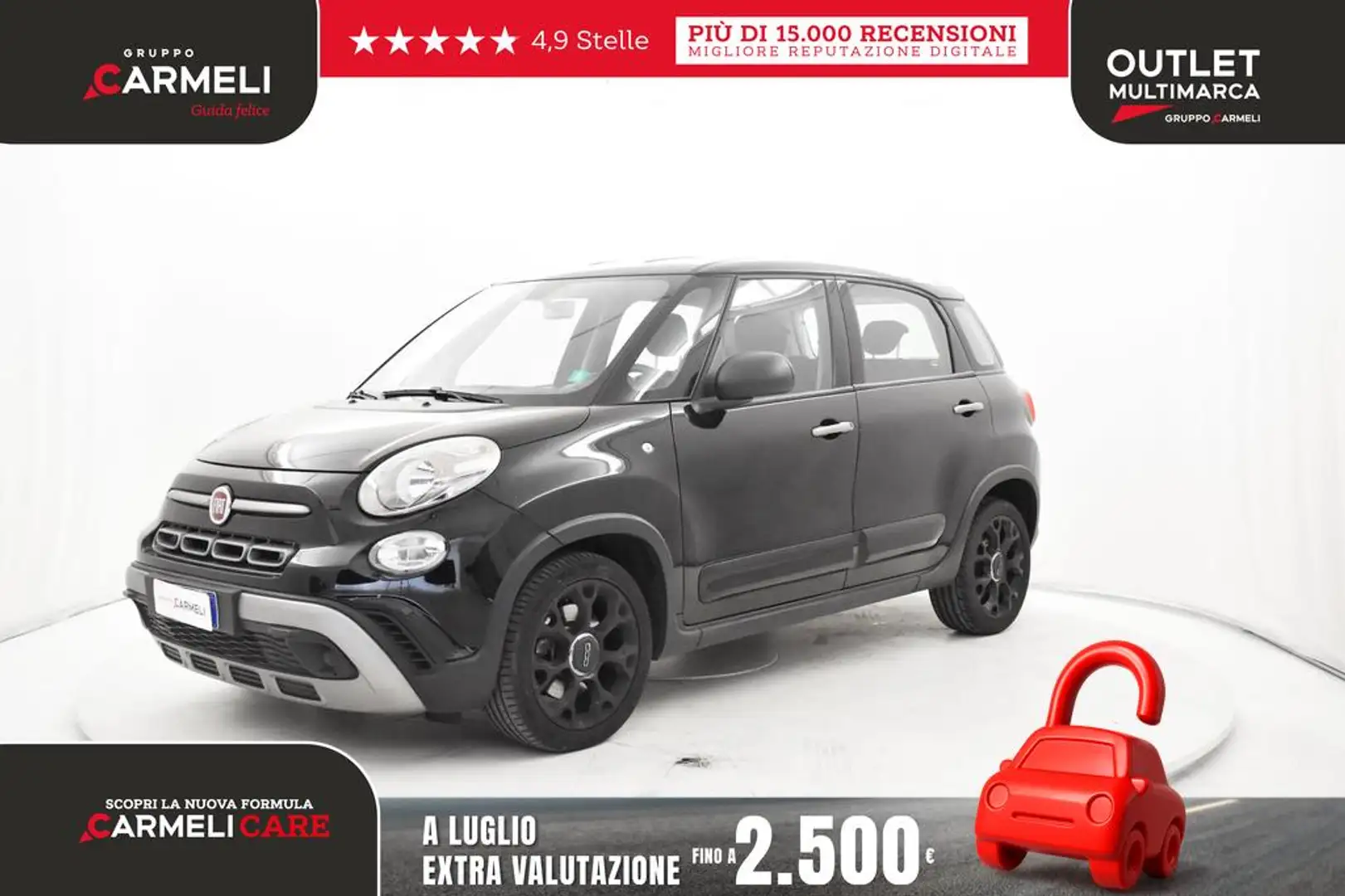 Fiat 500L Cross 1.6 mjt City 120cv Nero - 1