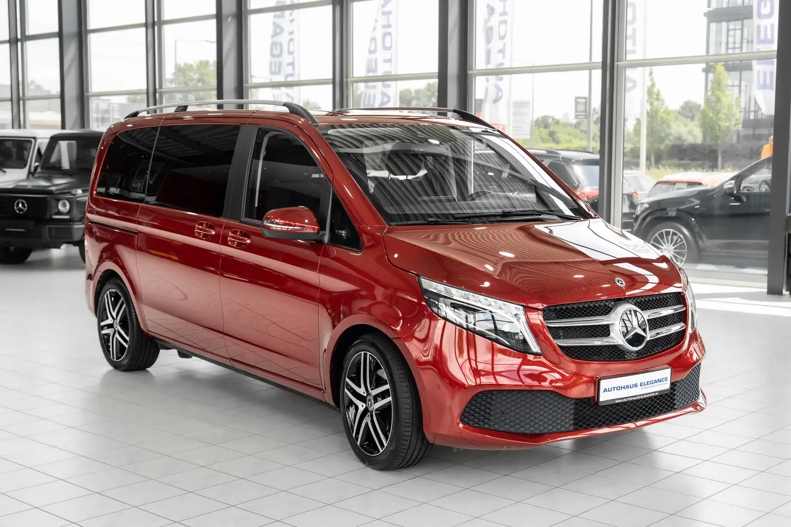 Mercedes-Benz V 250 d EDITION kompakt*SPORT-FAHRWERK*SPORT-PAKET Rot - 2