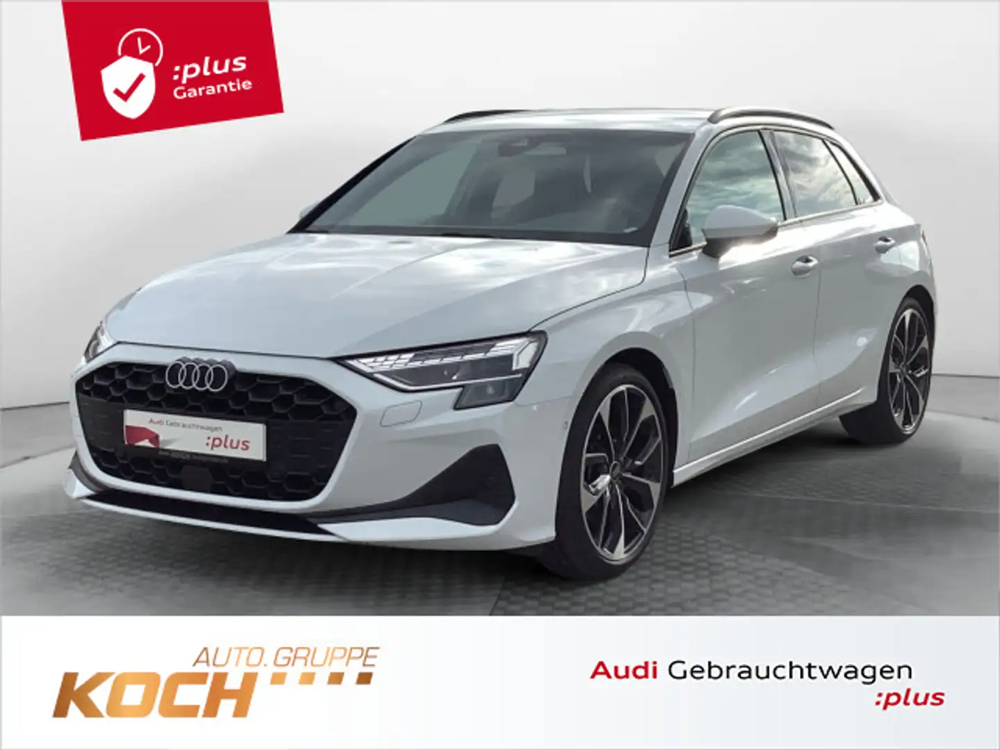 Audi A3 35 TDI S-Tronic, EA8, AHK, 19", LED Blanc - 1
