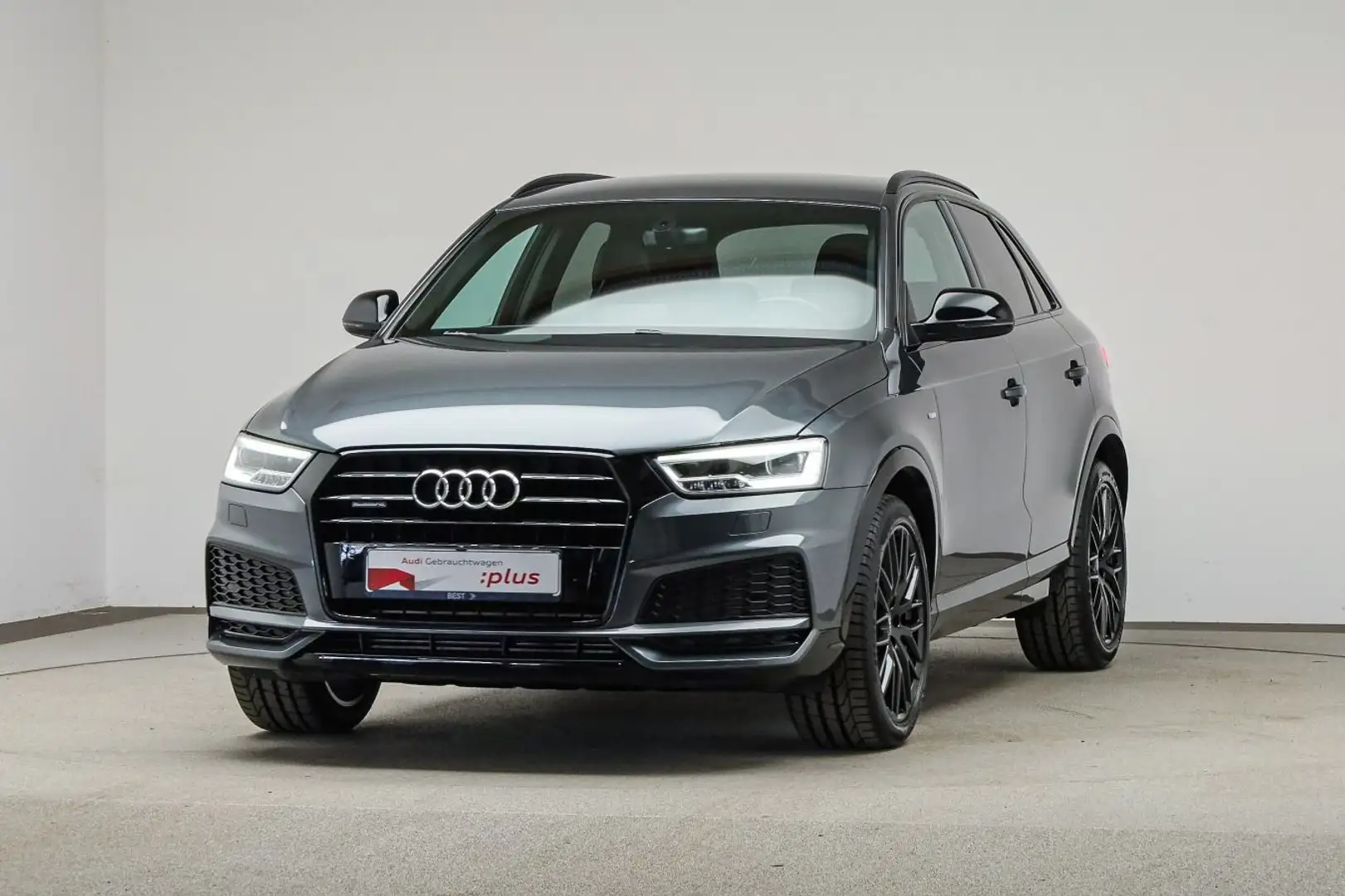 Audi Q3 S line competition 2.0 TFSI qu. AHK, Navi, LE Gris - 2