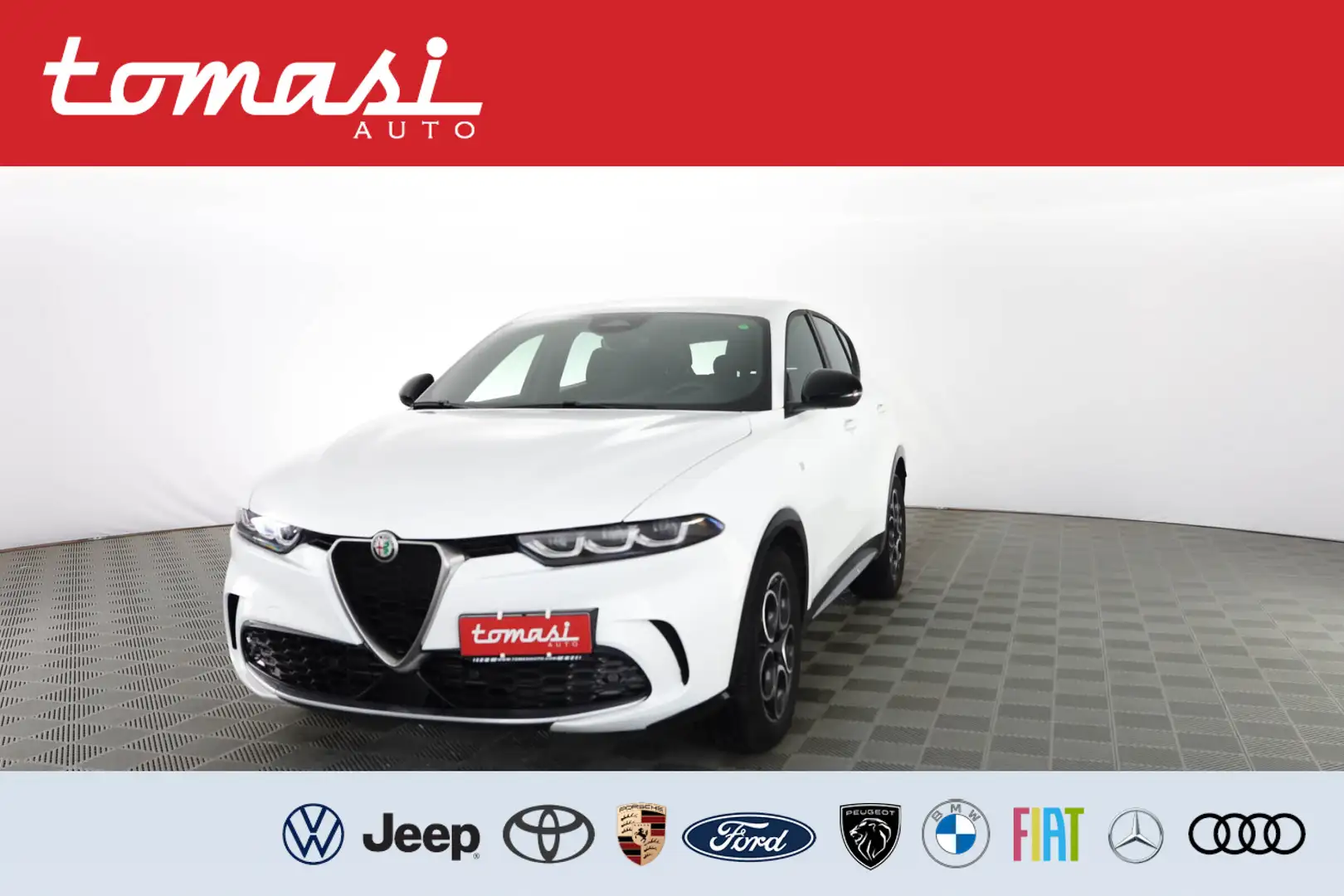 Alfa Romeo Tonale 1.6 diesel 130 CV TCT6 Ti FULL LED,RETROCAMERA,CER Bílá - 1