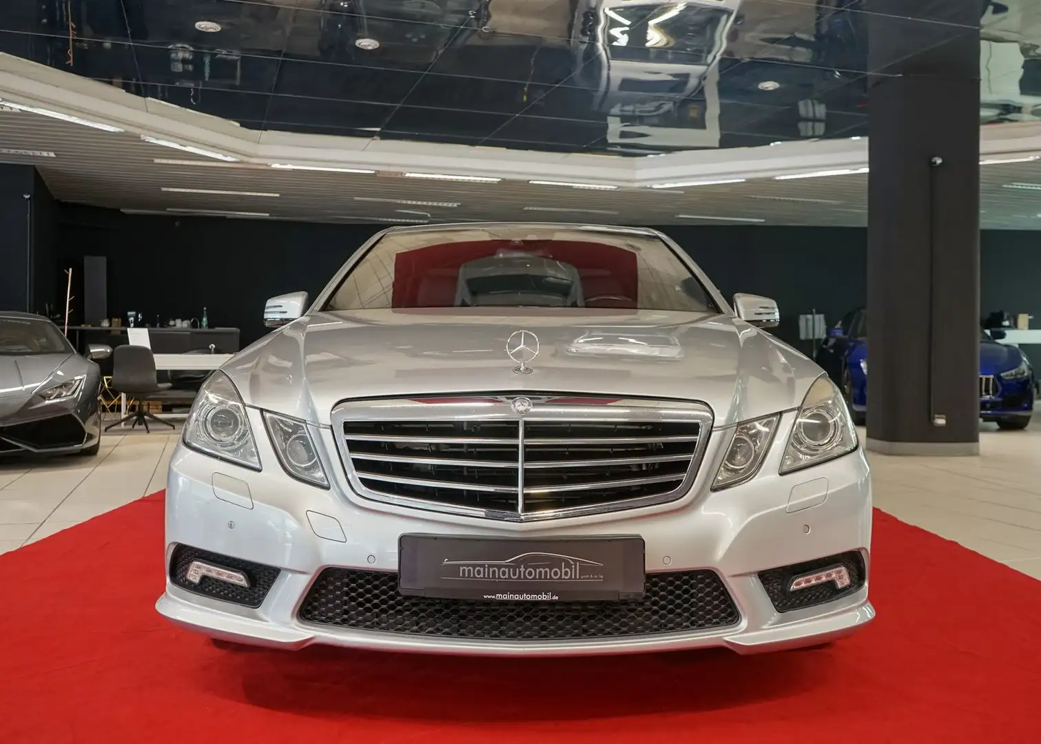 Mercedes-Benz E 350 CDI BE 4M AMG AHK Schiebedach Kamera HarmK Argent - 1