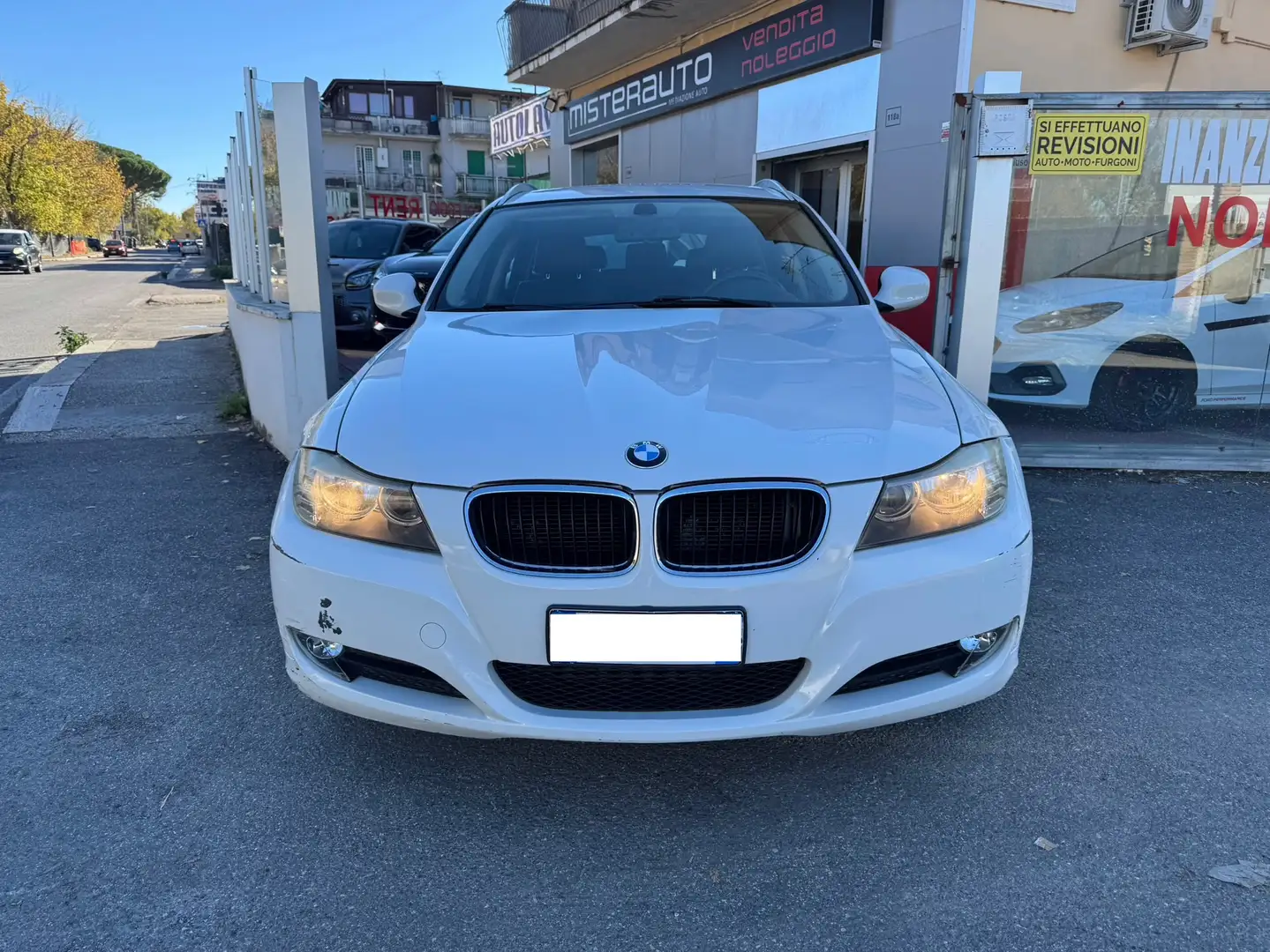 BMW 316 Serie 3 E91 Touring 316d Touring 2.0 116cv Bianco - 2