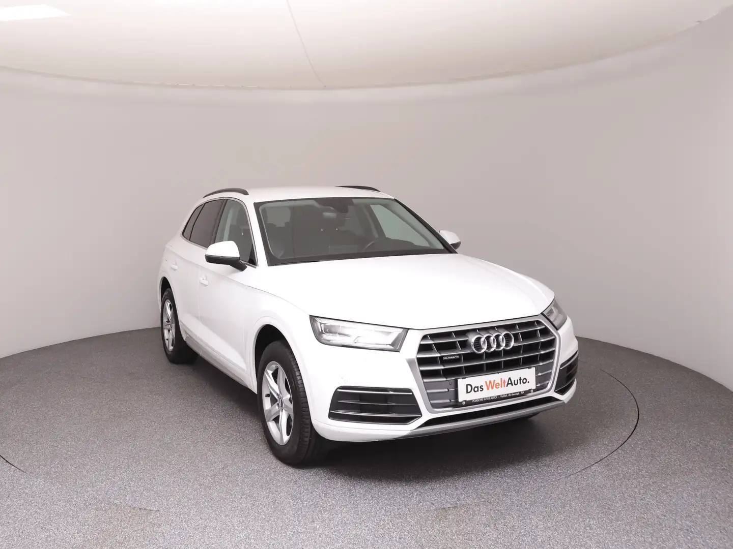 Audi Q5 35 TDI ultra quattro intense Blanc - 1