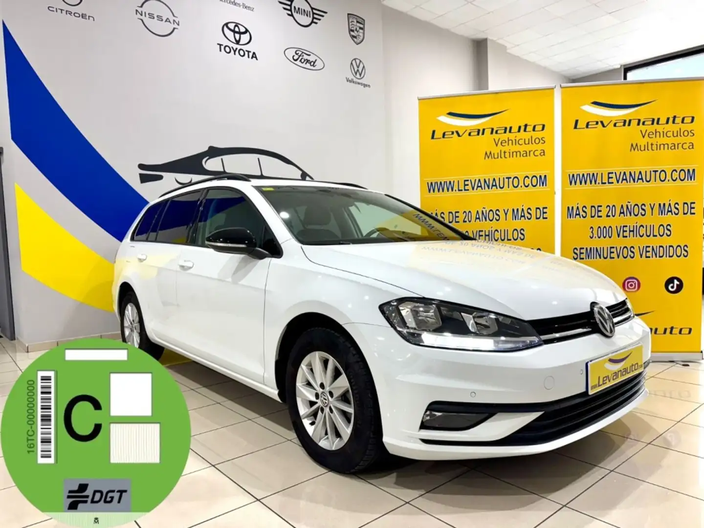 Volkswagen Golf Variant 1.6TDI Advance Blanco - 1