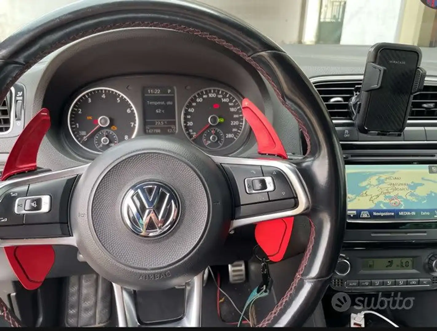 Volkswagen Polo GTI Polo V 2009 5p 1.4 tsi 180cv dsg Bianco - 2