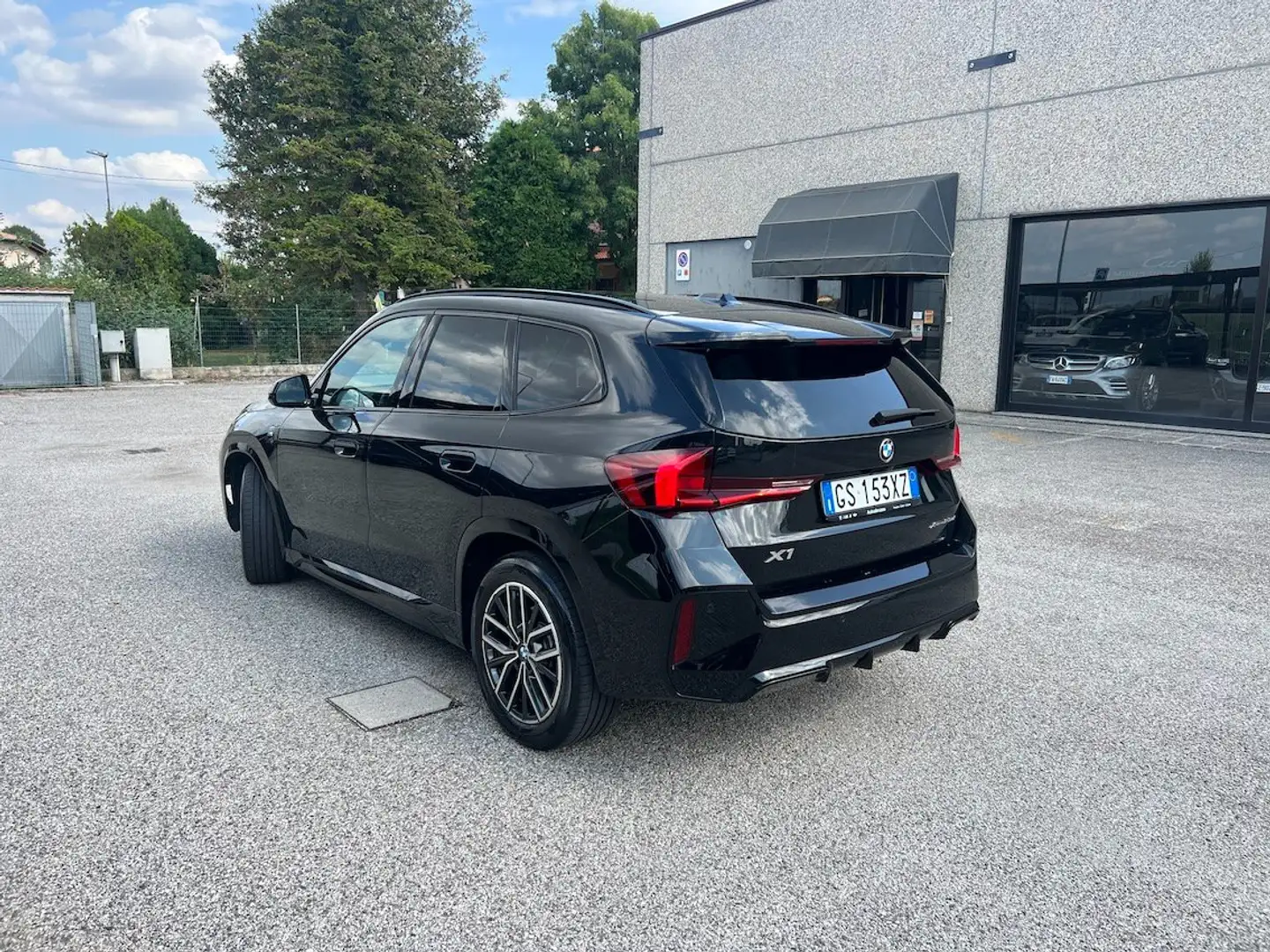 BMW X1 xdrive23d mhev 48V MSport auto UNICO PROPRIETARIO Schwarz - 2