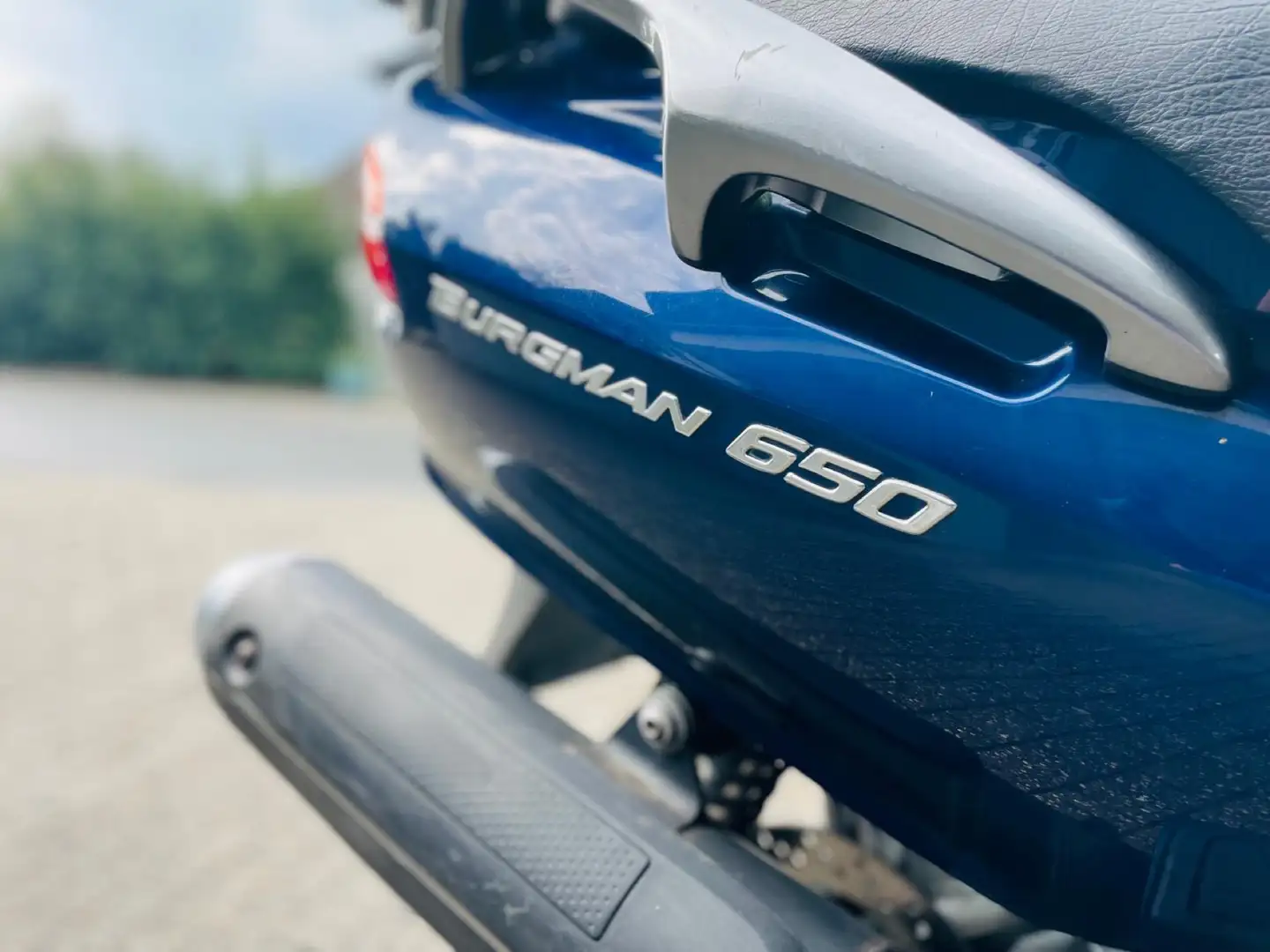 Suzuki Burgman 650 Blauw - 2