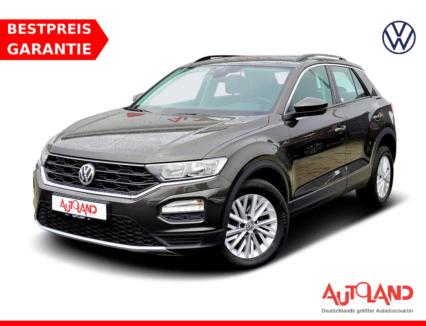 Volkswagen T-Roc 1.0 TSI Navi AAC ACC PDC Alu Braun - 1