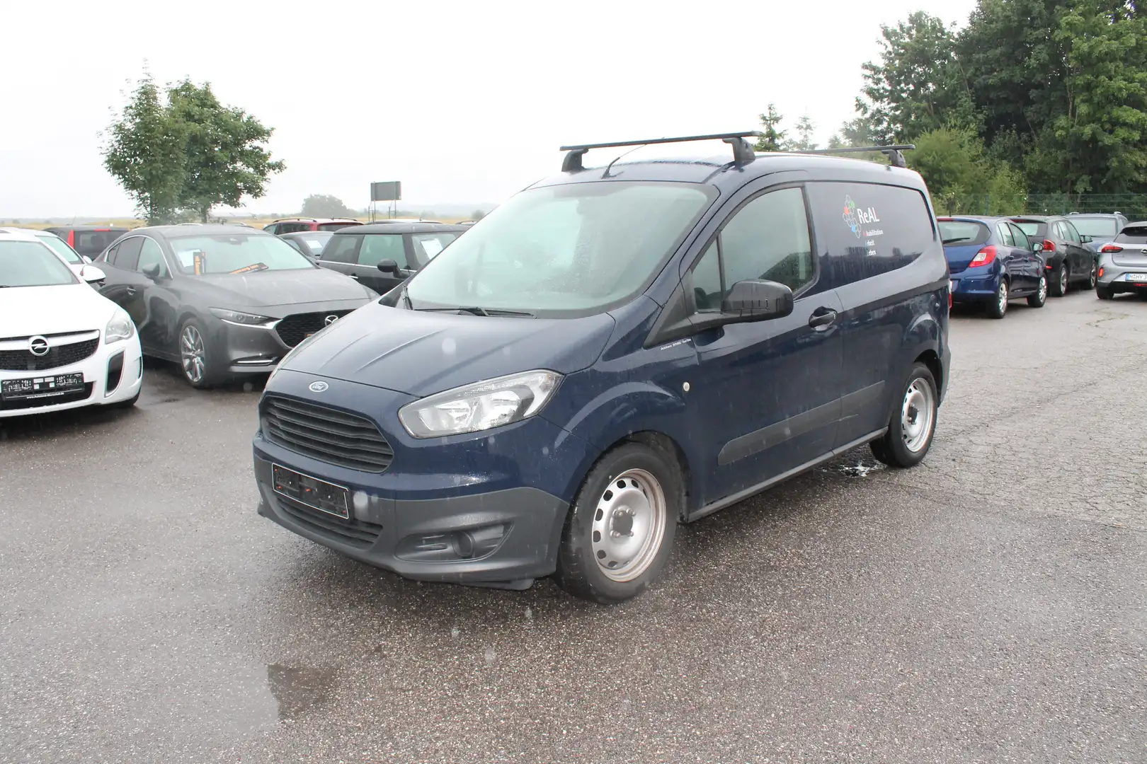 Ford Transit Courier 1.0 ECOBOOST I.HAND AHK KLIMATR Blauw - 1