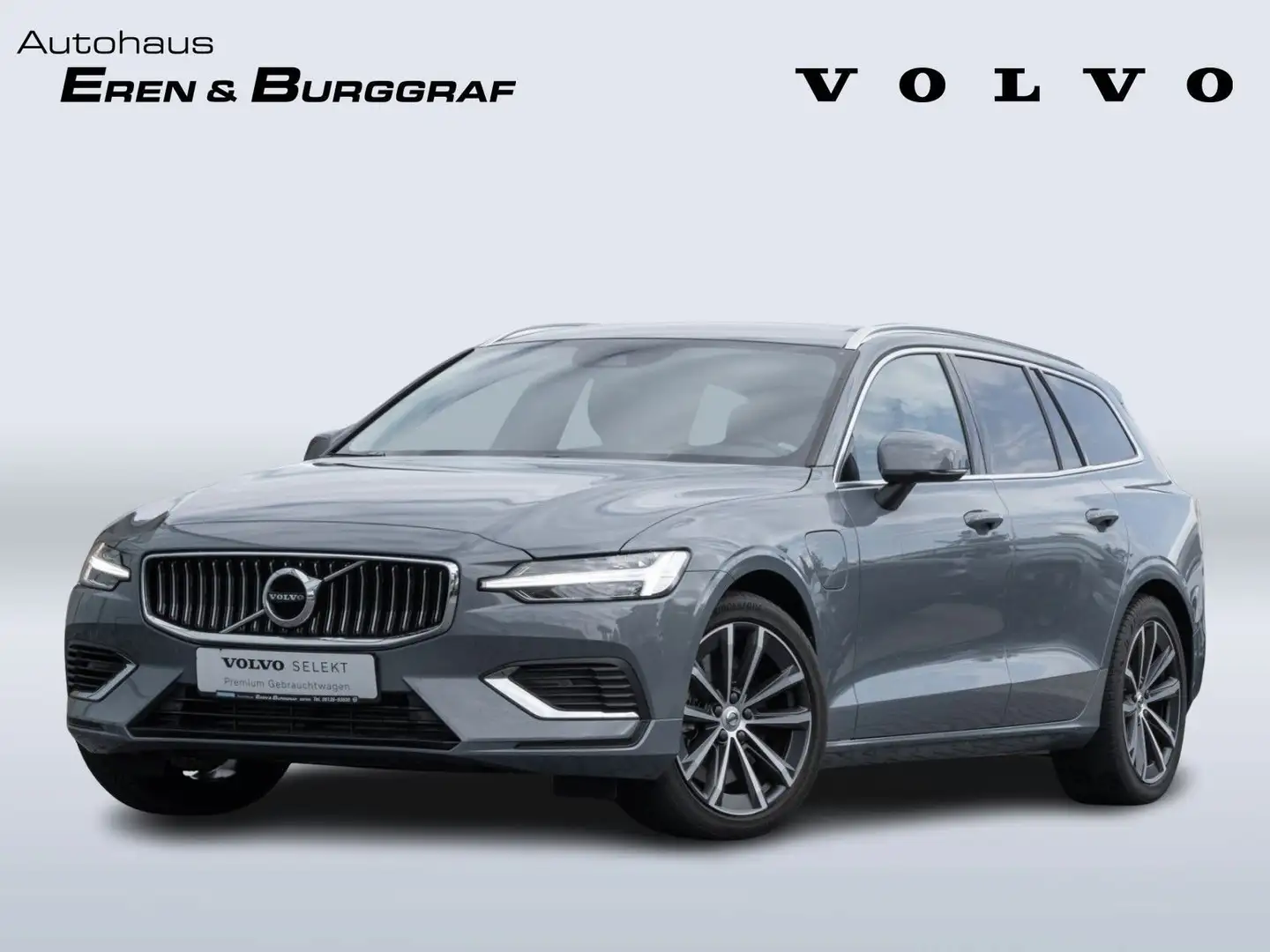 Volvo V60 T6 AWD Inscription Expression Recharge PHEV Grigio - 1